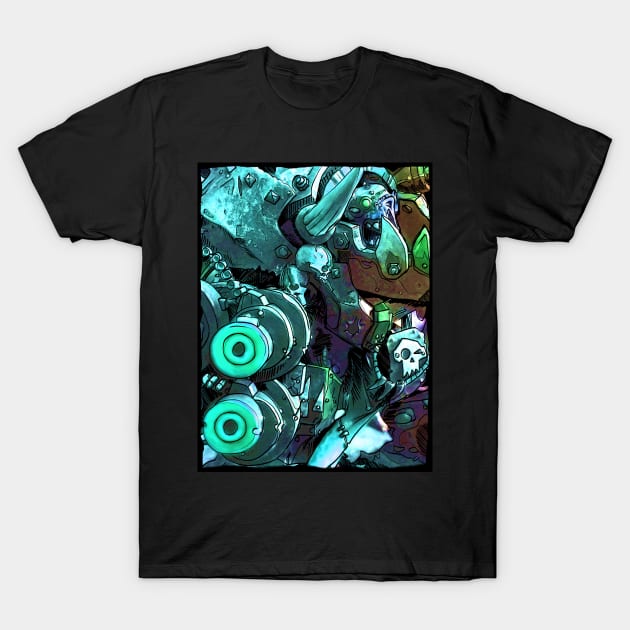 Boss of Boss aqua T-Shirt by paintchips